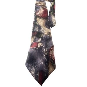 Zianetti Italian Silk Collection‎ Abstract Pattern Neck Tie